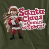 Boys' Santa Claus Is Comin To Town Santa Logo T-Shirt - 2 of 4