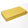 Bacati - Dots Stripes Gray Yellow 3 pc Crib Bedding Set - 4 of 4