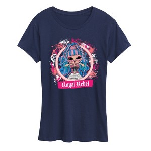 Women's - LOL Surprise! - Royal Rebel Short Sleeve Graphic T-Shirt - 1 of 4