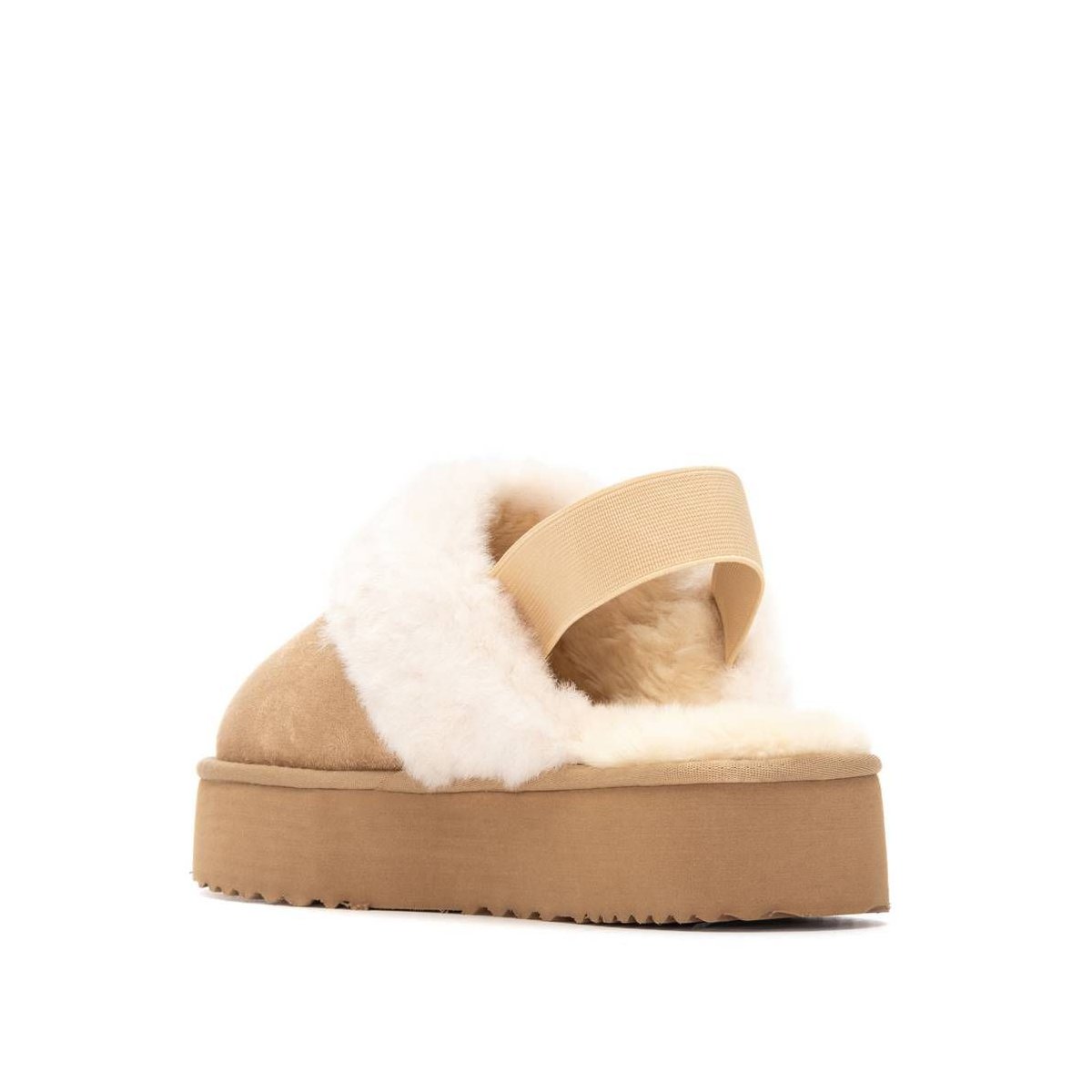 Женские сабо XTI Women's Suede Casual Slingback Clogs 144440 Beige 8 — фото 4