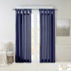 Grungis 50x84 Inch Polyester Twist Tab Lined Curtain Panels for Living Room,Bedroom - 2 of 4