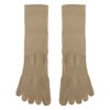 Unique Bargains Women's Striped High Yoga Five Toe Socks 1 Pair - 4 of 4