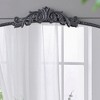 Kumasinova Arch/Round Mirror,Wall Mirror with Gleaming Primrose Frame,Decorative Mirror for Wall Decor,Bathroom,Bedroom,Living Room,Gold/Black - 4 of 4