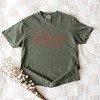 Simply Sage Market Believe In The Magic Garment Dyed Tee - S - Moss - 3 of 4