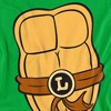 Teenage Mutant Ninja Turtles Leonardo Chest Youth T Shirt, Kelly Green - 3 of 4