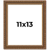 PosterPalooza | Photo Size Classic Gold Picture Frame - UV Acrylic, Foam Board Backing, Hanging Hardware - 2 of 4