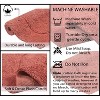 Waterford Collection Tufted Bath Rug, Extra Soft and Absorbent, Non-Slip Bath Mats, Machine Washable bath rugs for Bathroom, 2 Piece Set, Coral - 3 of 4