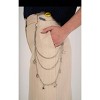 Women's Beige Stara Skirt - MAXMILA M - 2 of 4