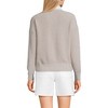 Lands' End Women's Drifter Rugby with Woven Collar Sweater - 2 of 4