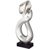 Studio 55D Open Infinity 24 1/2" High Silver Finish Modern Sculpture - 3 of 4