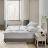 Farm To Home 100% Organic Cotton Down Alternative 2" Gusseted Mattress Topper - image 2 of 4