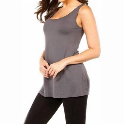 Women's BRA-FRIENDLY TANK TUNIC - ANGEL