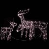 VidaXL 3 Piece Christmas Light Display Reindeers 229 LEDs - 3 of 4