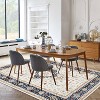 Living Room Vintage Floral Print Rug, Machine Washable Low-Pile Non-Slip Carpet, Soft Indoor Area Rug for Bedroom, Dining Room & Office - 3 of 4