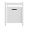 NicBex Storage Bench Toy Box White Rubber Wood Storage Bench with Cushion Seat for Bedroom and Entryway, Beige - 4 of 4