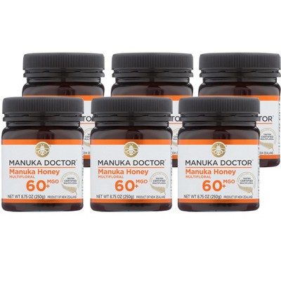 Manuka Doctor Manuka Honey Multifloral MGO 60+ - Case of 6/8.75 oz