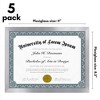Americanflat 5 Pack of Picture Frames - Plexiglass Cover - 2 of 4