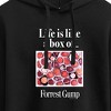 Women's - Forrest Gump - Life Is Like A Box Of Chocolates Cropped Graphic Hoodie - 2 of 3