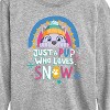 Boys' - Paw Patrol - Just A Pup Who Loves Snow Long Sleeve Graphic T-Shirt - 2 of 4
