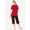 Dreams & Co. 2-Piece Capri PJ Set - 3 of 4