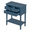NicBex Console Table Narrow Side Table with 3 Storage Drawers and Bottom Shelf Sofa Table for Entryway, Hallway, Living Room - 4 of 4