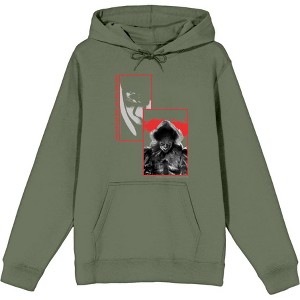 It Chapter 2 Pennywise Screengrab Collage Adult Long Sleeve Hoodie - 1 of 2