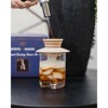 Spirits with Smoke Smoking Saucer Set - 1 Maple Wood Saucer, 3 Wood Chips for Cocktail Smoker & 4 Coasters - 3 of 4