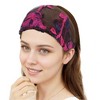 Unique Bargains Women's Flowers Lace Wide Headband 1 Pc - 4 of 4
