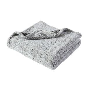 50"x60" Solid Mingled Faux Shearling Reversible Throw Blanket - Eddie Bauer - 1 of 4