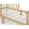 Dronkon Wood Toddler Bed Natural - 4 of 4