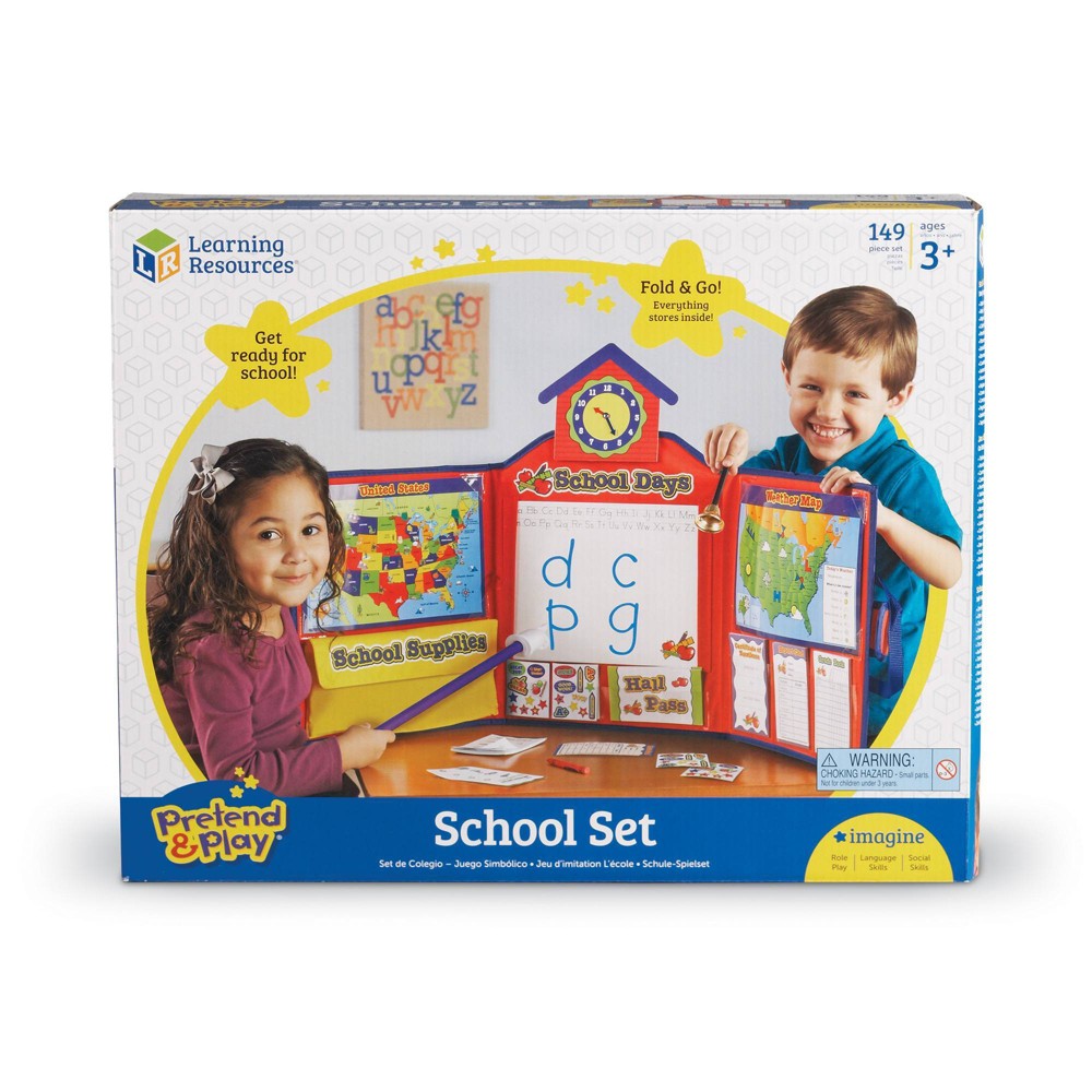 UPC 765023026429 product image for Learning Resources Pretend & Play School Set | upcitemdb.com