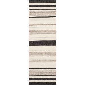 Dhurries DHU629 Hand Woven Area Rug  - Safavieh - 1 of 4
