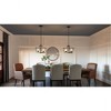 Quoizel Lighting Brockton 4 - Light Semi-Flush Mount in  Grey Ash - 3 of 4
