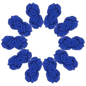 Unique Bargains Elastic Fabric Silk Knot Cufflink for Men - 1 of 4