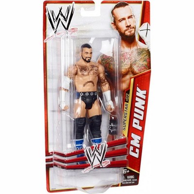 cm punk wrestling figure