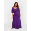 Rebdolls Women's Aster Puff Sleeve A Line Maxi Dress - 2 of 4