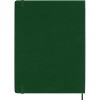 Moleskine Classic Notebook, Hard Cover, XL (7.5 in. x 9.5 in.) Ruled/Lined, Myrtle Green, 192 Pages - 4 of 4
