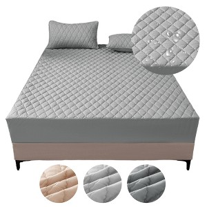 Unique Bargains Single-sided Waterproof Fitted Sheet - 1 of 4