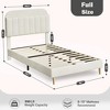Twin XL Bed Frame with Storage Headboard - 2 of 4