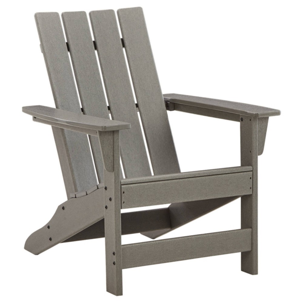 Visola Adirondack Chair Gray Signature Design By Ashley