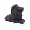 Modern Geometric Lion Figurine - Bold Resin Polyresin Sculpture - Sleek Abstract Animal Statue for Home, Office, Living Room & Desk Decor - 8" - 4 of 4