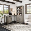 Farmhouse Bookshelves and White Bookcases with Doors for Home Office, Living Room, Bedroom - 4 of 4