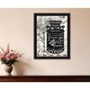 HomeRoots FARM SWEET FARM MILK CAN Black Framed Print Wall Art - 2 of 3