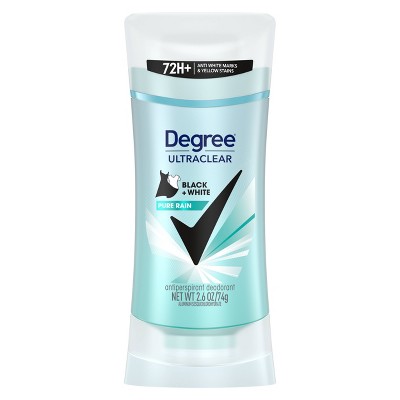 Degree Ultraclear Black + White Pure Rain 72-Hour Antiperspirant &#38; Deodorant - 2.6oz