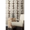 RoomMates Mid-Century Beads Brown Peel and Stick Wallpaper: Removable Vinyl, Geometric Abstract, 30.75 Sq Ft Coverage - 2 of 4