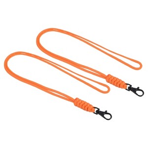 Unique Bargains Keys Whistle ID Card Holder Badge Lanyards with Metal Buckle - 1 of 4