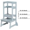 SDADI LT05N Mother's Helper Adjustable Height Kitchen Step Stool, Children Kids Toddlers Counter Level Learning Stool for Kitchen & Bathroom - 2 of 4