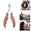 Unique Bargains Toe Nail Clippers Professional Kit 4 Pcs - 4 of 4