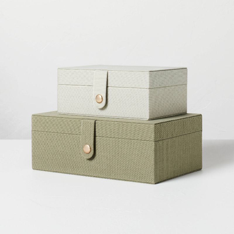 Fabric Storage Box - Hearth & Hand™ with Magnolia, 4 of 10