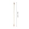 Unique Bargains Irregular Faux Pearl Handbag Strap White 1 Pc - 2 of 4
